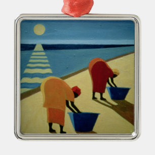 Beach Bums 1997 Metal Ornament