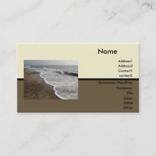 Beach Business Card