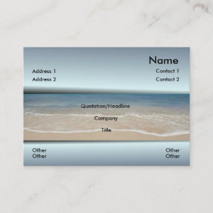 Beach Business Card