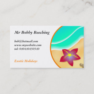 Beach Business Card