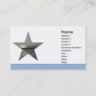 Beach Business Card
