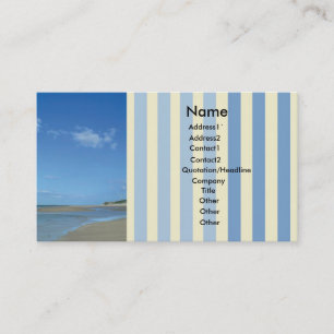 Beach Business Card