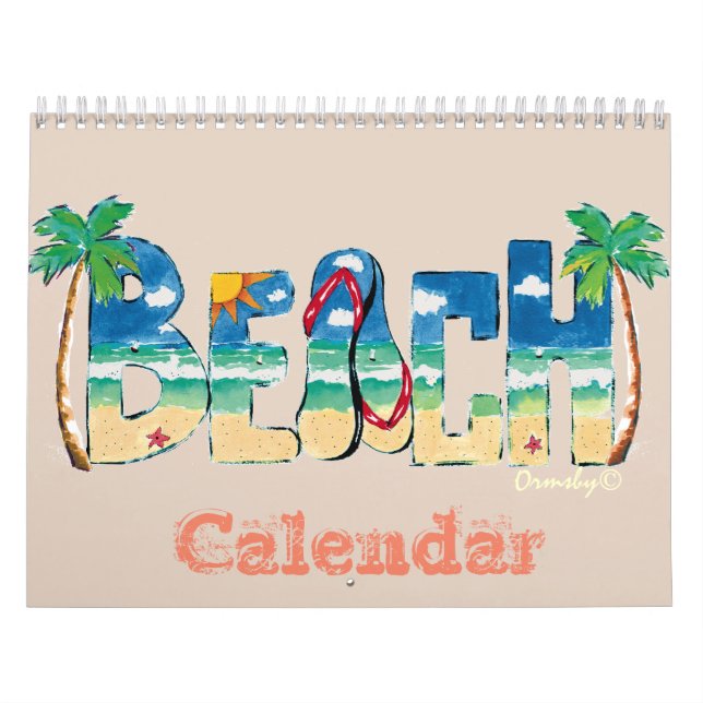 Beach  Calendar (Cover)