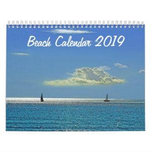 Beach Calendar 2019