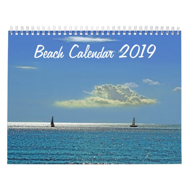 Beach Calendar 2019 (Cover)