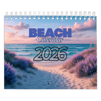 Beach Calendar 2026