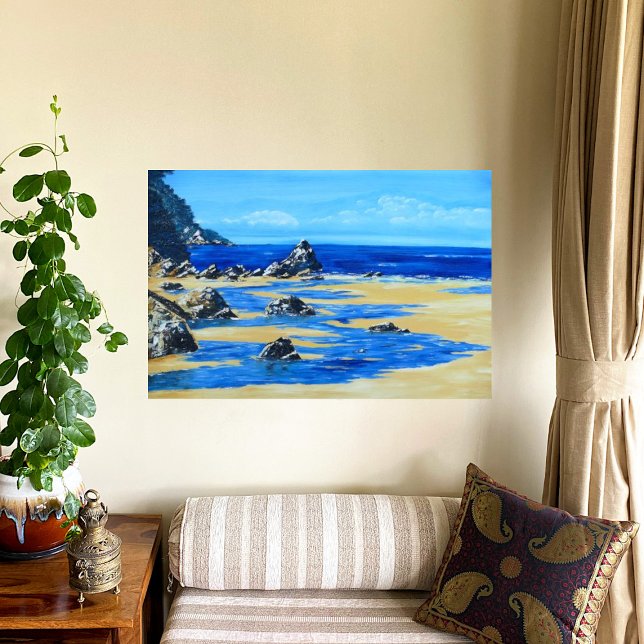 Beach  canvas print (Creator Uploaded)