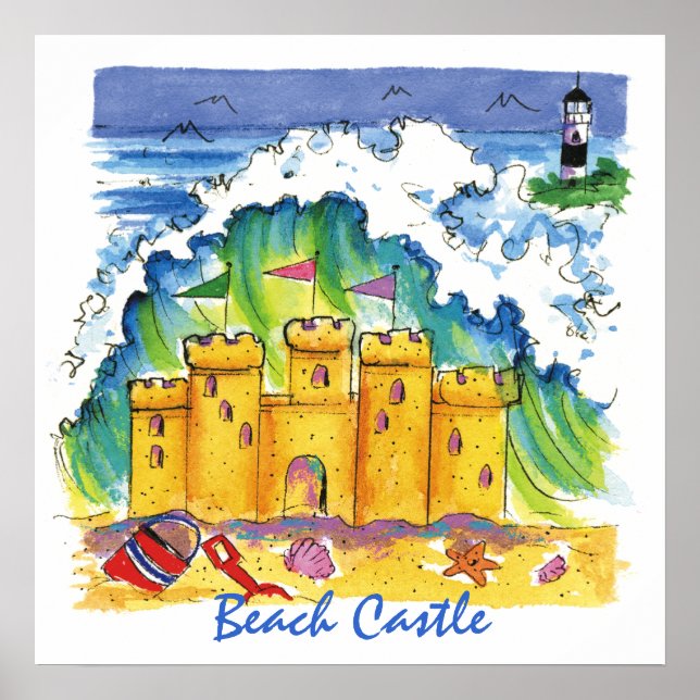 Beach Castle poster (Front)
