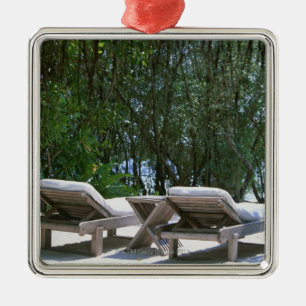 Beach Chair 5 Metal Tree Decoration
