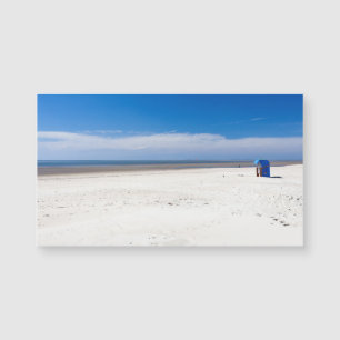 Beach chair at the North Sea