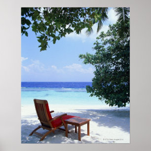Beach Chair Poster