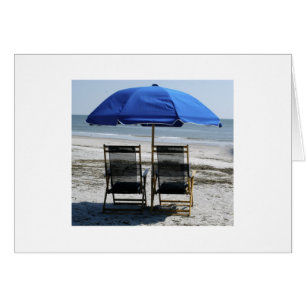 Beach Chairs and Umbrella