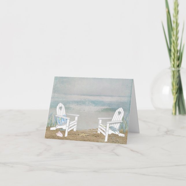 Beach Chairs Card (Front)