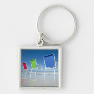 Beach Chairs In Australia Key Ring