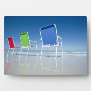 Beach Chairs In Australia Plaque