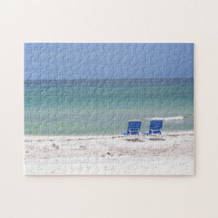 Beach Chairs Jigsaw Puzzle