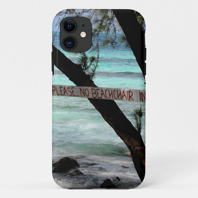 Beach Chairs Rum Point Grand Cayman Case-Mate iPhone Case (Back)