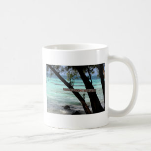 Beach Chairs Rum Point Grand Cayman Coffee Mug