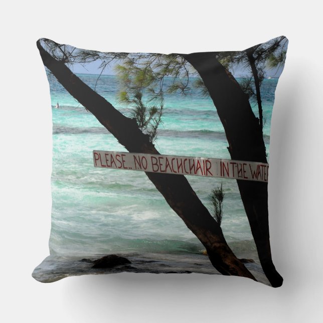 Beach Chairs Rum Point Grand Cayman Cushion (Front)