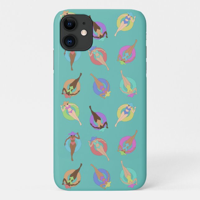 Beach Chillin Girls Case-Mate iPhone Case (Back)