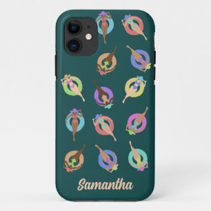 Beach Chillin Girls Personalisation Text iPhone 11 Case