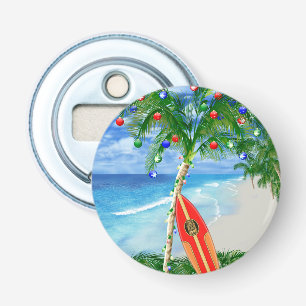 Beach Christmas Bottle Opener