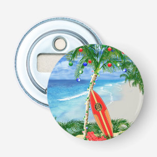 Beach Christmas Bottle Opener