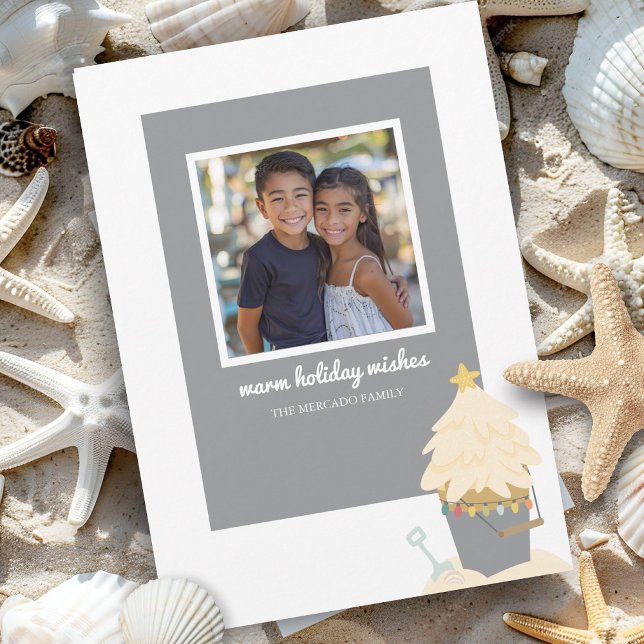 Beach Christmas Holiday Card (Creator Uploaded)