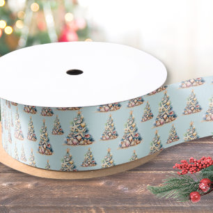 Beach Christmas Satin Ribbon