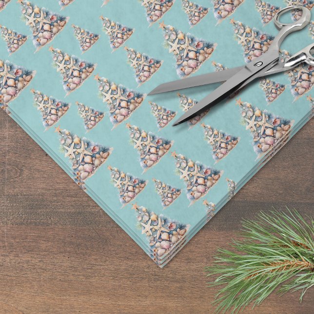 Beach Christmas Tissue Paper (Beach Christmas Tissue Paper)