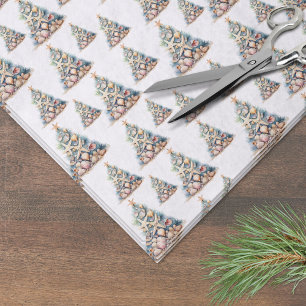 Beach Christmas Tissue Paper