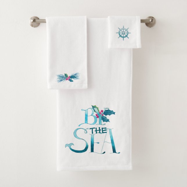 Beach Christmas Towel Set (Insitu)