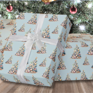Beach Christmas Wrapping Paper