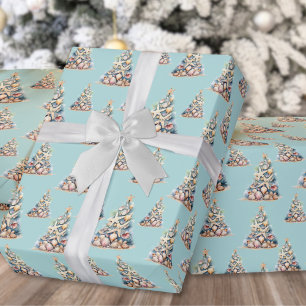 Beach Christmas Wrapping Paper