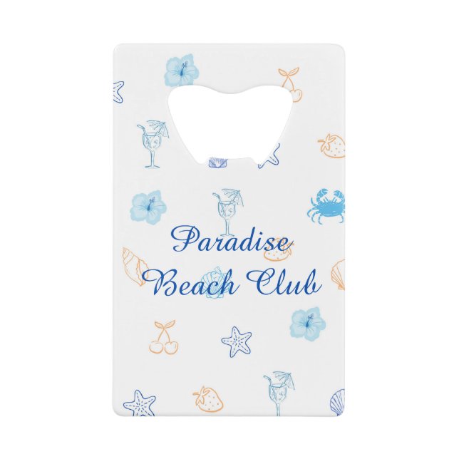 Beach Club Birthday (Front)