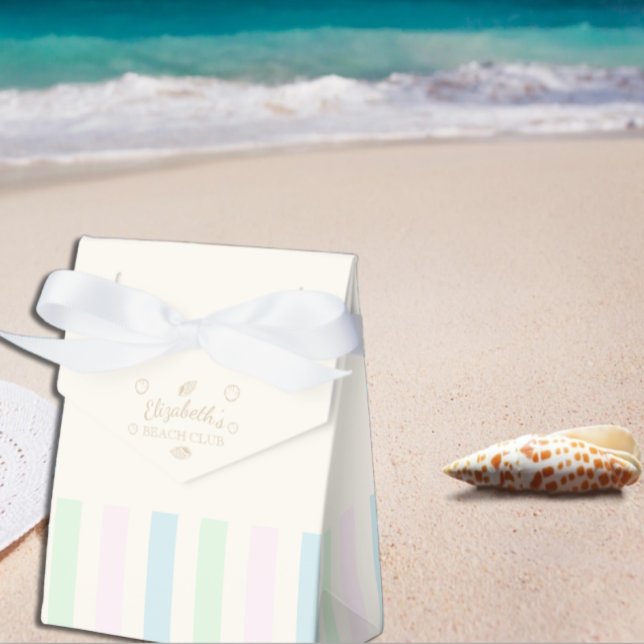Beach Club Birthday Favour Box (Creator Uploaded)