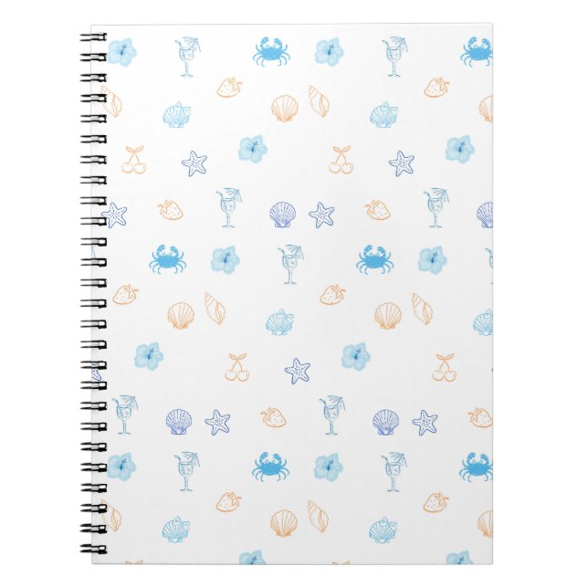 Beach Club Birthday Notebook (Front)