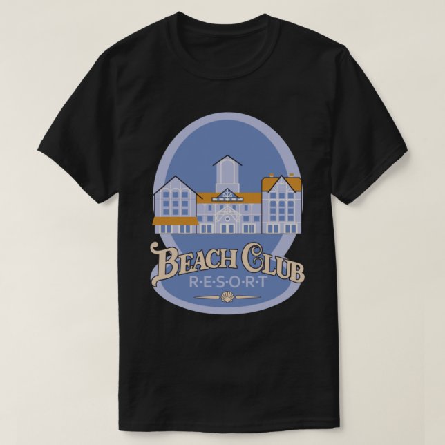 Beach Club Essential T-Shirt (Design Front)