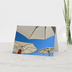Beach Club Parasols  Card