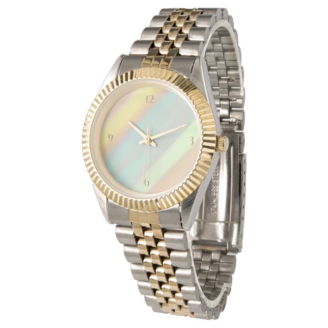 Beach Coastal Colourful Pastel  Watch (Angled)