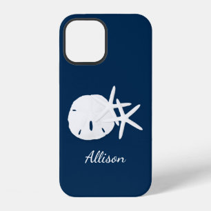 Beach Coastal Navy Blue iPhone 12 Case