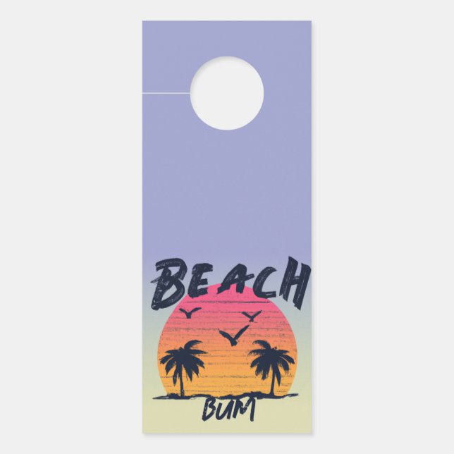 Beach/coastal/tropical/Hawaiian Door Hanger (Front)