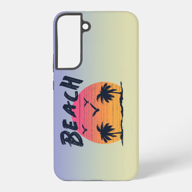 Beach/coastal/tropical/Hawaiian Samsung Galaxy S22+ Case (Back)