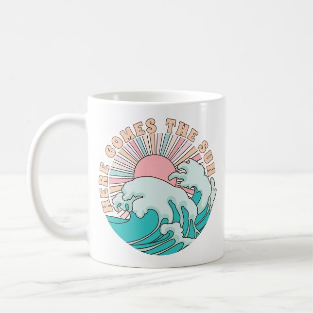 Beach Coffee Mug | Summer Coffee Mug |  (Left)