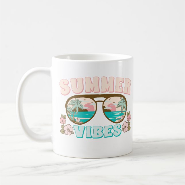 Beach Coffee Mug | Summer Coffee Mug |  (Left)