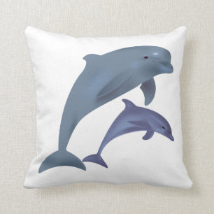 Beach Collection: Dolphin Cushion