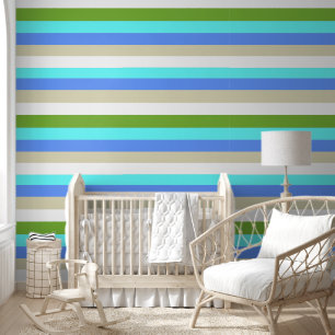 Beach colour stripes of Sint Maarten Wallpaper