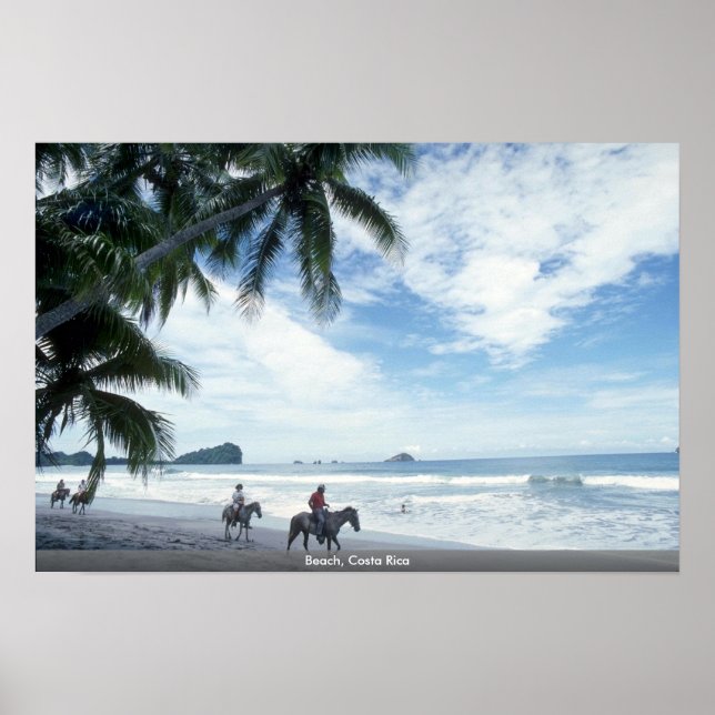 Beach, Costa Rica Poster (Front)