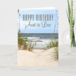 Beach Cousin-in-Law Birthday Card