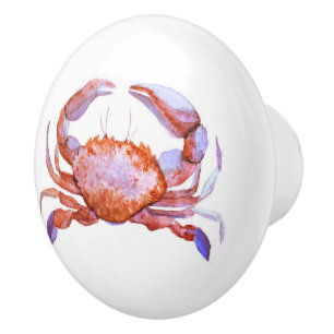Beach Crab Drawer Knobs